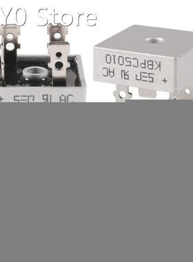12PCS/Lot Bridge Rectifier Diode KBPC5010 50A 1000V Single P