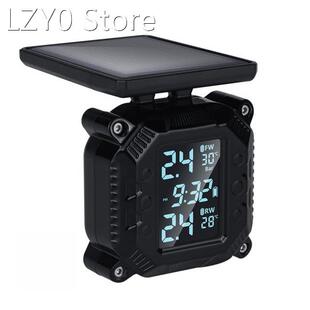 Solar Wireless Tire Pressure Monitor Motorcycle Tire Pressur