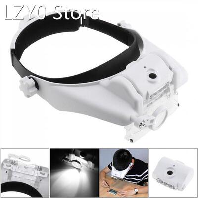 11.5X 6 Amplification Ratio Adjustable Rechargeable Headband