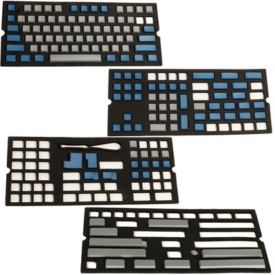 XDA Blue Gray Blank Full Keyset For MX Mechanical Keyboard S