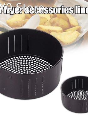 Air Fryer Basket Non-stick Kitchen Roasting Cooking Carbon S