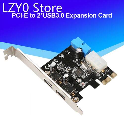 VL805 2-port USB 3.0 PCI-e Expansion Card PCI Express PCIE t