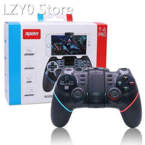 T6PRO Wireless Gamepad Video Game Controller with Turbo Func