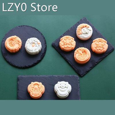 2022 New 75g Mooncake Barrel Mold with Stamp Hand Press Moon