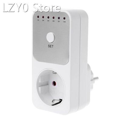 EU Plug Electricity Power Metering Socket 10Hr Timer Socket