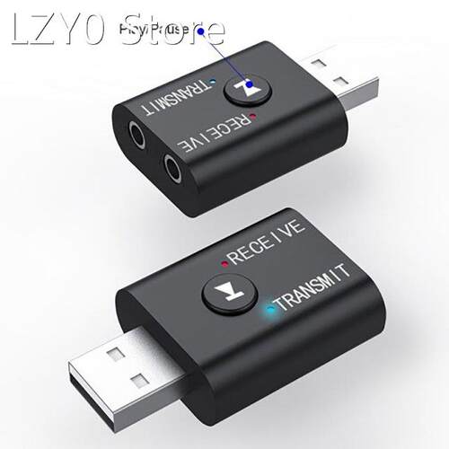 2 In1 USB Wireless Bluetooth Adapter 5.0 Transmiter Bluetoot