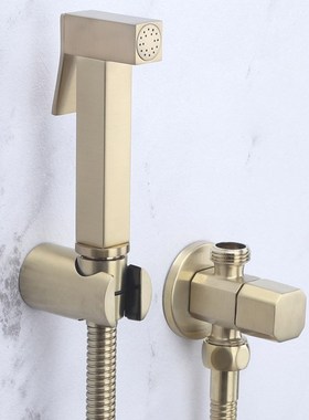Tuqiu Hand Held Bidet Faucet Sprayer Douche Toilet Kit Brus