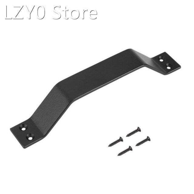 1set carbon steel barn door pull door handle for sliding bar
