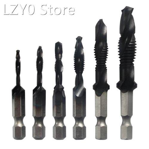 Hex Thread Spiral Screw Composite Tap Drill Bit M3-M10 High