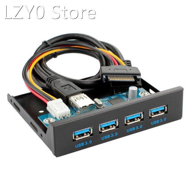 USB 3.0 Front Panel Computer Case Expansion Board 4 Ports US