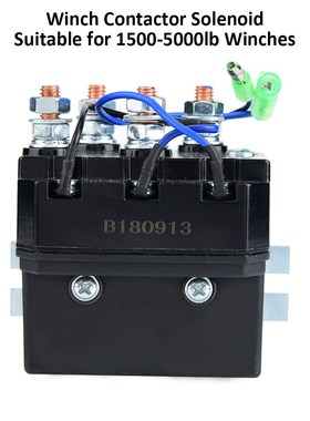 DC 12V Heavy-Duty Hardware Winch Contactor Solenoid Relay Co