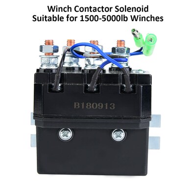 DC 12V Heavy-Duty Hardware Winch Contactor Solenoid Relay Co