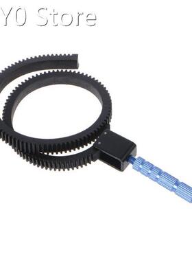 Adjustable Follow Focus Gear Ring Belt Aluminum Alloy Grip D