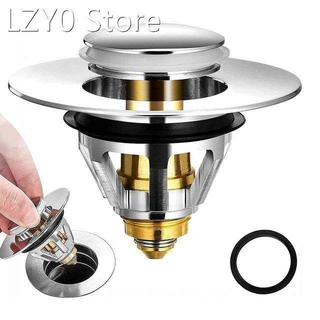 Kitchen Basin Up Drain Filter Bathroom Sink Plug Filter Floo
