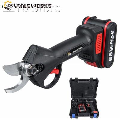 88VF Cordless Electric Pruning Shears Secateur Pruner Tree B