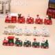 Decoration Merry Train Ornament Christmas Wooden