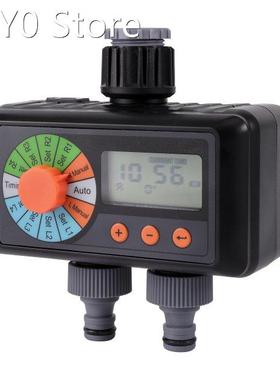 Rain Sensor 2-Way Outlet Irrigation Timer Intelligent Automa