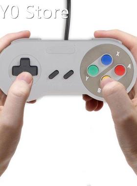 2pcs USB Game Pads Classic Famicom Controller for Super Nint