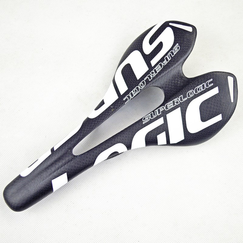 superlogic 3K Full Carbon Fiber Bicycle Saddle Road MTB Bike