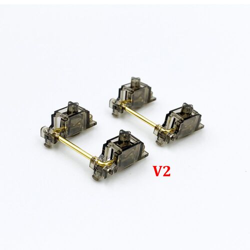 DUROCK Stabilizers V2 Screw in Keyboard Smokey Stabilizers
