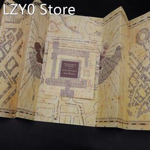 77cm*22cm Marauder's Map Christmas Gifts Action Harr