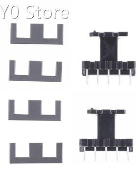5 Sets EE25 5+5pin Transformer Bobbin PC40 Ferrite Core Vert