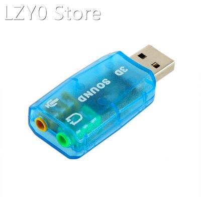 1 pcs 3D Audio Card USB 1.1 for Mic/Speaker Adapter Surround
