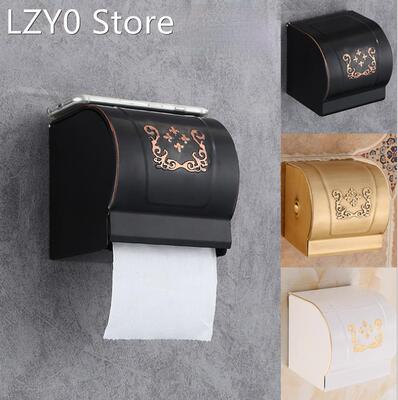 Toilet Paper Holder Wall Mounted Waterproof Roll Paper Tissu