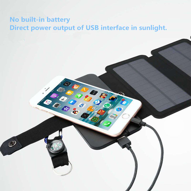 SUNPOWER 20W 접이식 태양광 패널 셀 충전기 배터리 태양