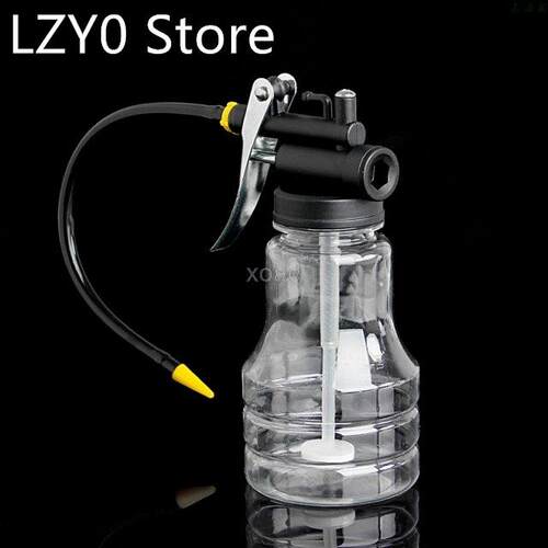 250ml High Pressure Pump Oiler Lubrication Oil Can Plastic M