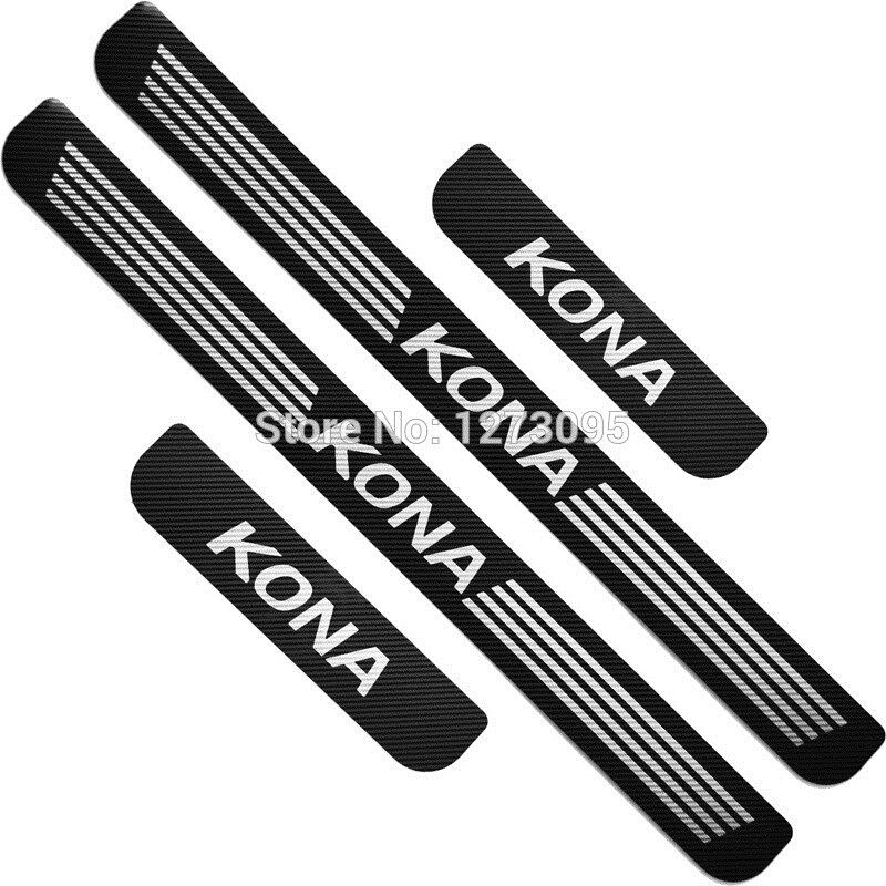 For Hyundai KONA Electric 2018-2020 Stainless Car Door Sills