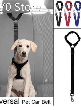 Seatbelt Harness Leash Clip Pet Dog Car Seat Belt Adjustable