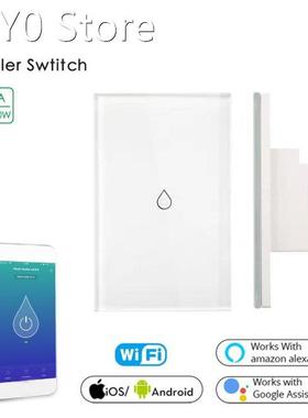 Smart Wifi Water Heater Boiler Switch 16A 3000W Glass Panel