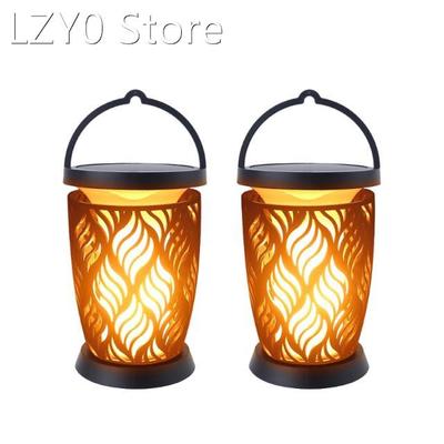 Solar Torches Lights with 96 Lamp Beads with Flickering Fla