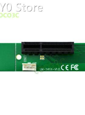 Free shipping NGFF to PCI-e 4x Slot Riser Card M key M.2 SS