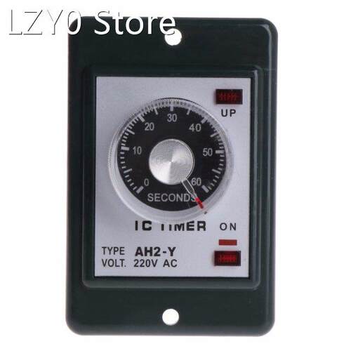 0-60 seconds/minutes Power On Delay Timer Relay With Socket