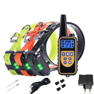 Dog Training Collar Remote Electric Shock Vibration Recharge
