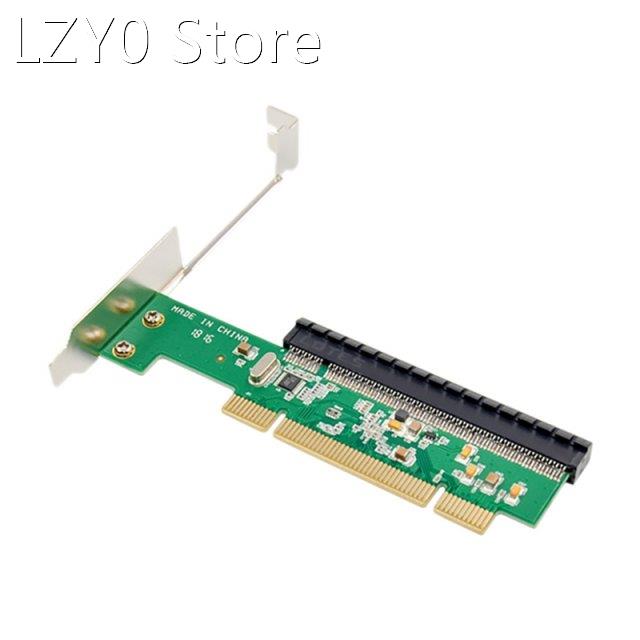 PC Riser Card PCI to PCI-E X16 Drive Free PEX 8112 Chip Plug