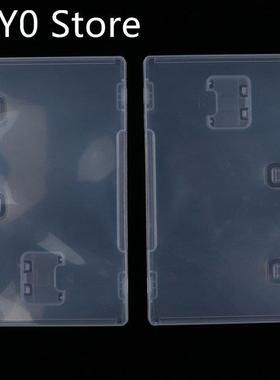 2pcs Game Card Storage Case Box Transparent Cartridge Holder