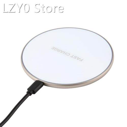 Desktop Aluminum Mirror Fast Wireless Charging 10W Mobile Ph