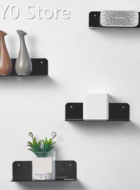 Acrylic Floating Wall Shelves Set Flexible Use Of Wall Space