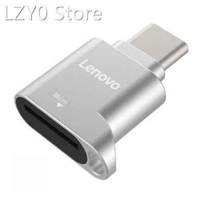 Lenovo D201 USB C TF Card Reader Type C to TF Card Reader fo