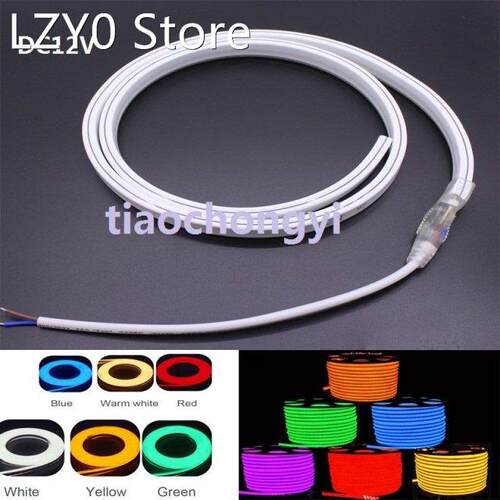 120leds/m RGB SMD 2835 5050 Flex soft led neon rope strip ba