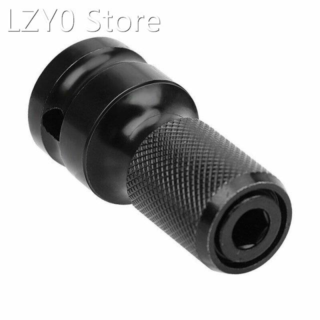 Socket Adapter Set Hex Shank 1/2 Square To 1/4 Hex Quick L