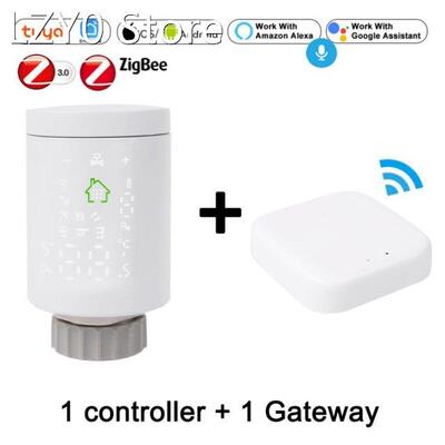 Tuya Wifi ZigBee Thermostatic Radiator Actuator TRVThermosta
