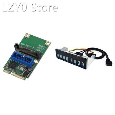 Pci-E To USB3.0 Adapter Card To19-Pin 20Pin Expansion Card W