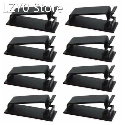 50PCS Wall Fasteners Wire Organiser Self Adhesive Fixed Cabl