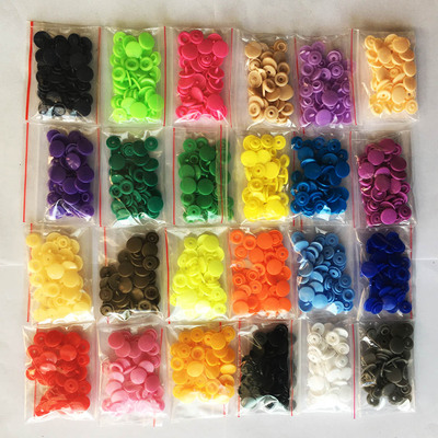 20/50/100/150Sets Plastic Snaps Button Fasteners KAM T5 Bag
