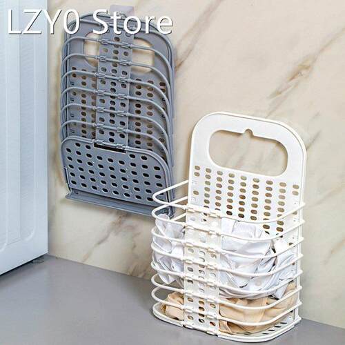Dirty clothes basket Foldable clothes basket Hanging storage