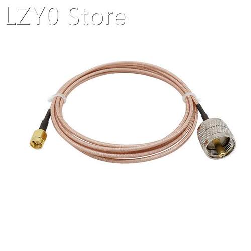 SMA Male Plug to UHF Male PL-259 PL259 Plug RF Coaxial Coax